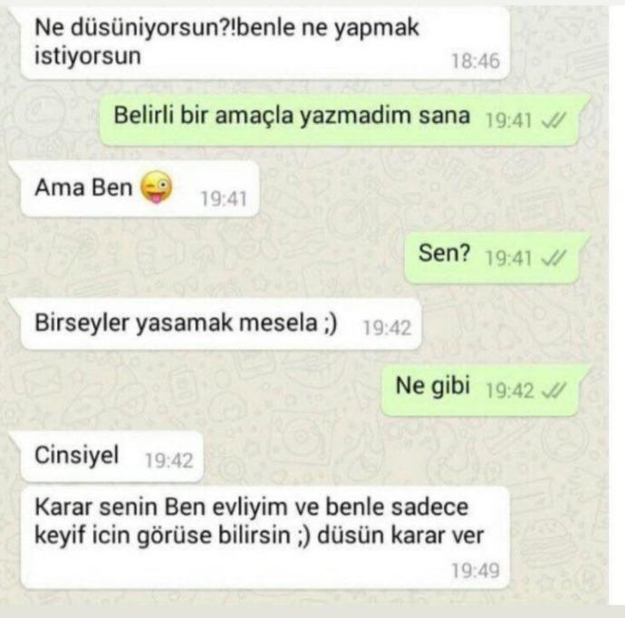 Olcay Şahanın eşi hamileyken başka bir kıza yazdığı konuşmaların ifşaladı. Ne düşünüyorsunuz?