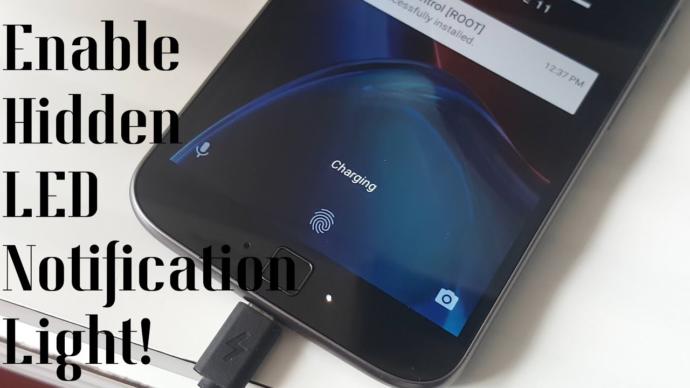 Moto G4 Plus da gizli Işık var Bu ışık sadece telefon kapalıyken şarja takınca yanıp sönüyor Bildirim ışık haline nasıl getirilir?