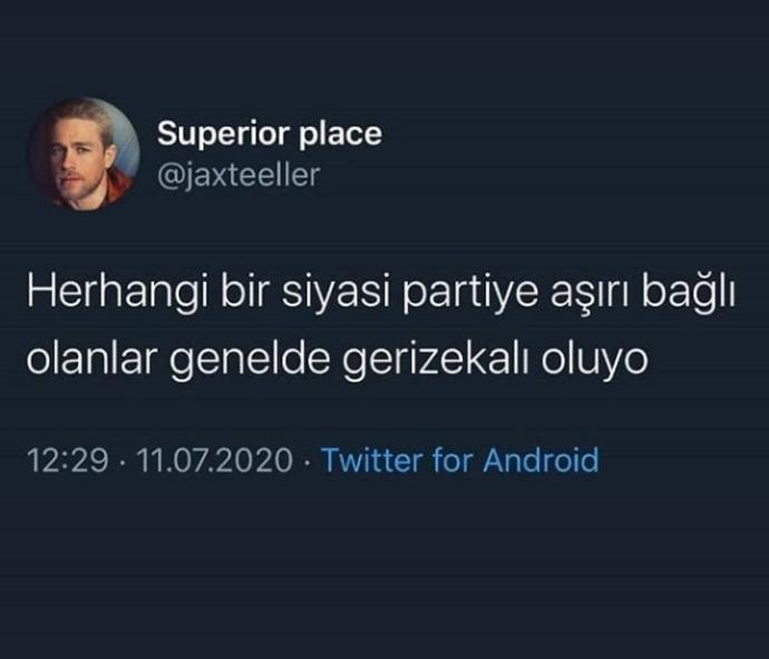 Herhangi bir düşünceye, görüşe, fikire sımsıkı bağlanır mısınız?