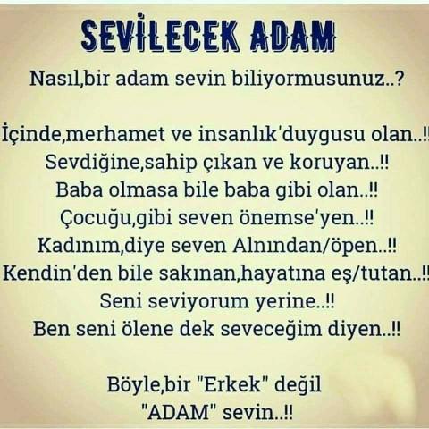 Erkek adam nasıl olur?