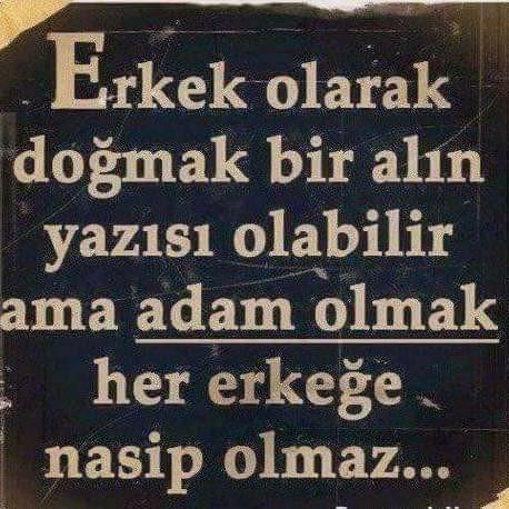 Erkek adam nasıl olur?