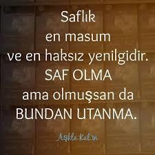 Saf mısınız , saf olmak kötü bir şey mi?
