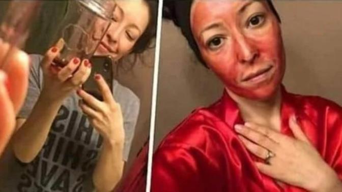 Regl kanı ile gurur duyduğu için maske yapan bu kadın hakkında ne düşünüyorsunuz?