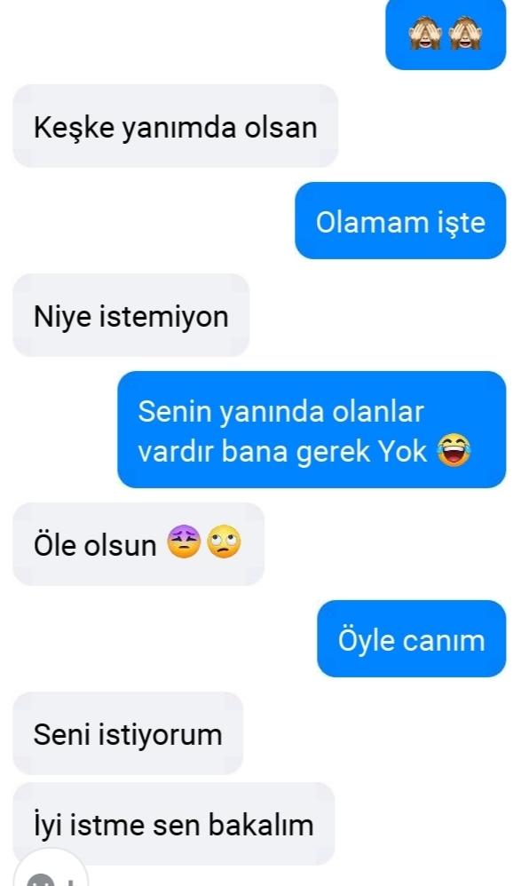 Sosyal medya dan yeni tanıştık nasıl biri sizce güvenilir biri gelmedi bana?
