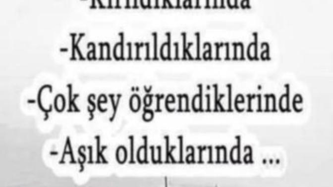 İnsanlar ne zaman değişir? Siz ne zaman değiştiniz?