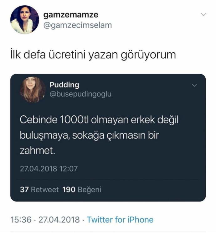 Sevgilinizin, Aslında sizi değil de paranızı sevdiğini öğrenseniz ona ne söylemek isterdiniz?