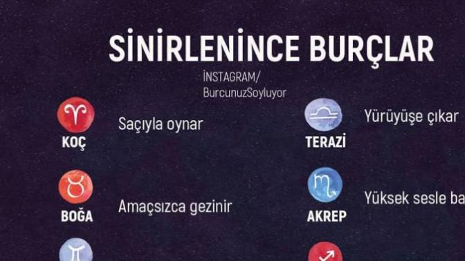 Sinirlenince nasılmışsınız?