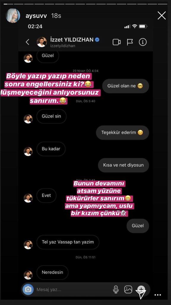 57 yaşındaki İzzet Yıldızhanın DMden Aysu Varola yürümesi hakkında ne düşünüyorsunuz?