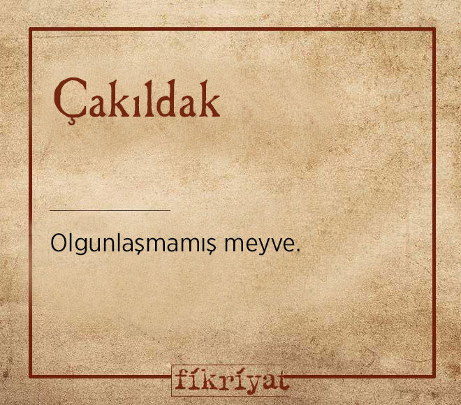 Karakterini bir kelimeye sığdıracak olsaydın, bu kelime ne olurdu?