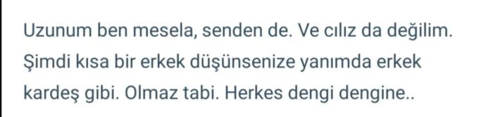 Uzun boylu kızlar neden sürekli kısa boylu erkekler hakkında yorum yapıyor?