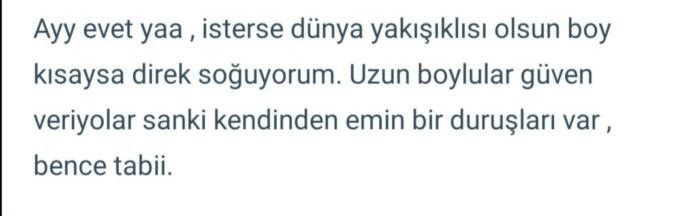 Uzun boylu kızlar neden sürekli kısa boylu erkekler hakkında yorum yapıyor?