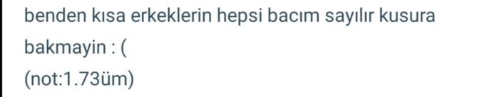 Uzun boylu kızlar neden sürekli kısa boylu erkekler hakkında yorum yapıyor?