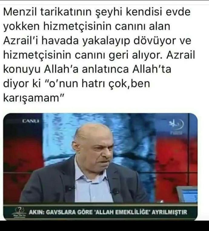 Menzil tarikatı hakkında ne düşünüyorsunuz?