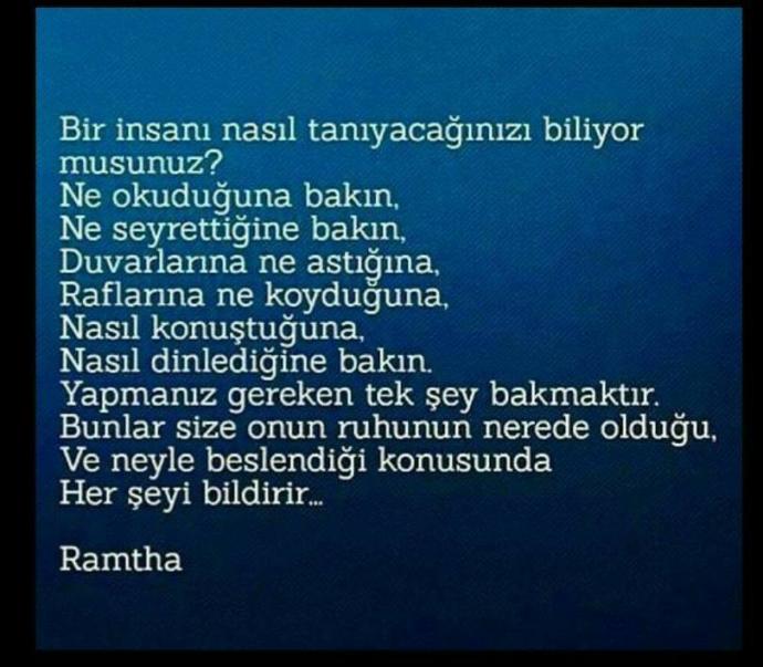 Sizce, bir insanı tanımanın en iyi yolu nedir?