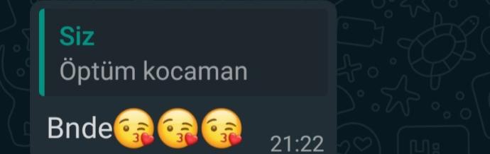 Whatsapptan size gelen en son mesaj ne?