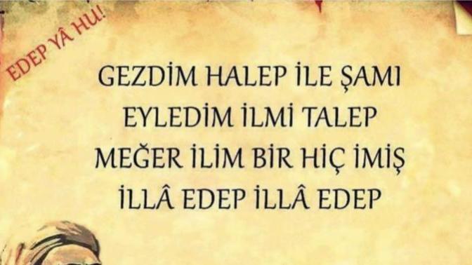 İlim mi daha değerlidir edep mi?