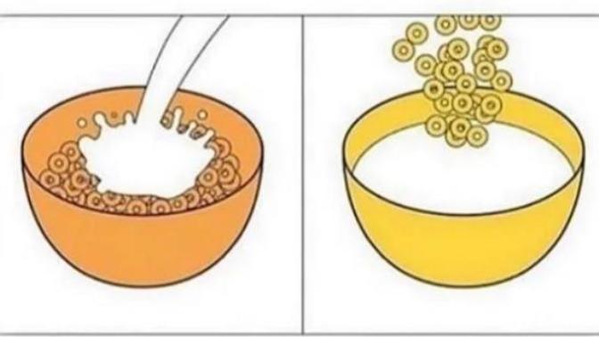 Mısır gevreği yerken önce süt mü koyuyorsunuz yoksa gevreği mi?
