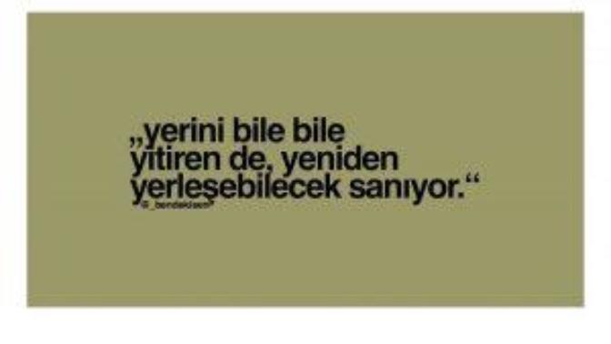 Herkesin yeri doldurulur mu? Yoksa gelen gideni aratır mı?