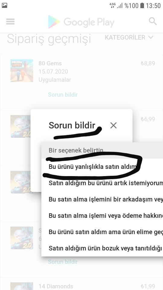 Mobile Legends: Bang Bang ön sipariş nasıl iptal edilir?
