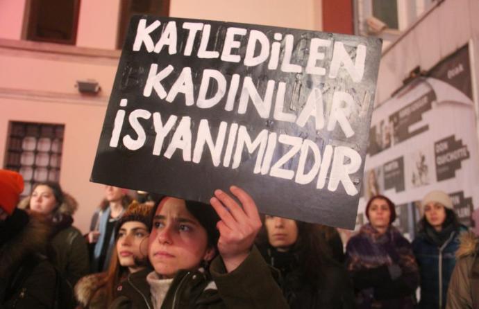 Kadına şiddete HAYIR...