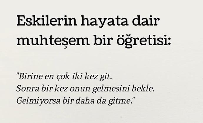 Birine kaç kere geri dönmelisin?