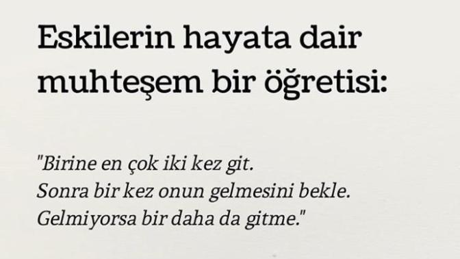 Birine kaç kere geri dönmelisin?