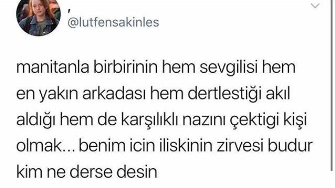 Sizin için bir ilişkinin zirvesi nedir?