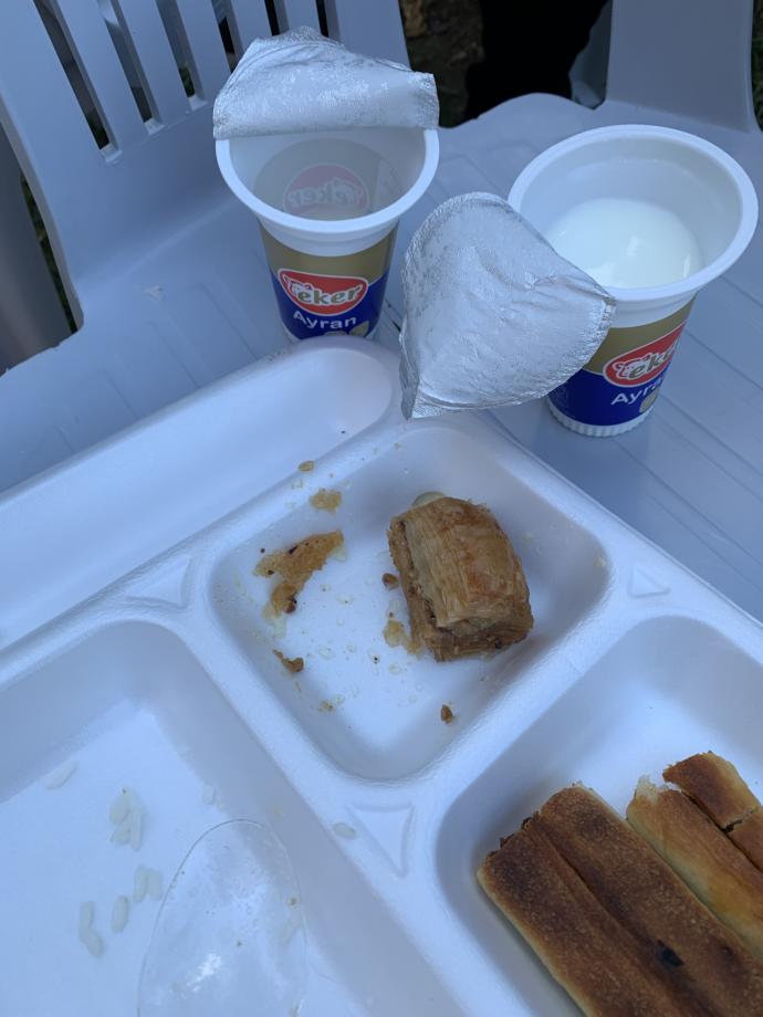 Baklavayla ayran içtiniz mi hiç?