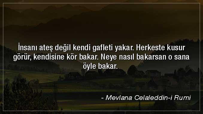İnsan, neden kendi hatasını görmez ve düzeltmeye çalışmaz?