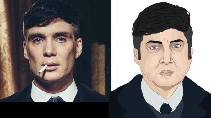 Thomas Shelby çizimim benziyor mu?
