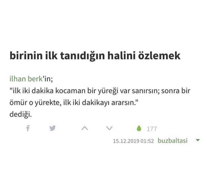 Değişmek mevsimlere mahsus.