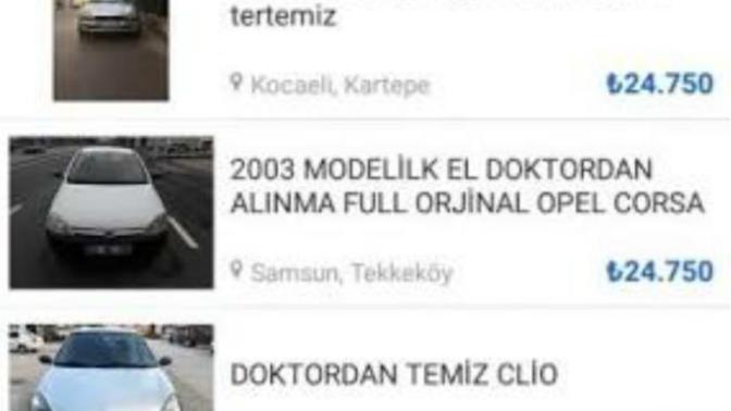 Neden ilanlarda "doktordan temiz araba" diye yazılır? Hipokrat yemininde"arabamı temiz kullanacağım" şeklinde bir madde mi vardır?