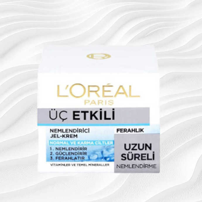 L'oreal Paris Üç Etkili Nemlendirici Jel Krem Yorumları