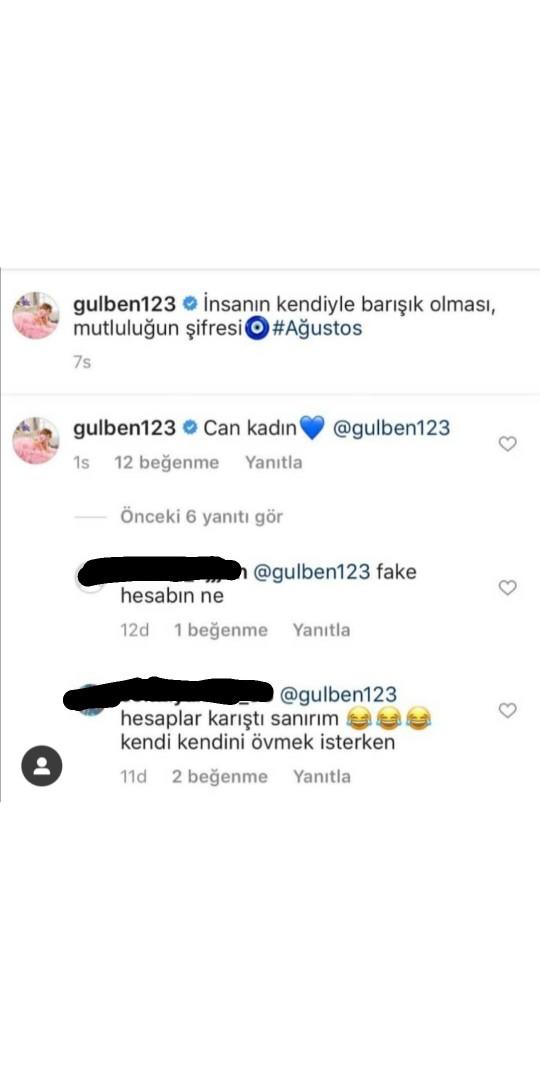 Gülben Ergen, İnstagramda yanlışlıkla fake olmayan hesabıyla kendini övdü. Siz de yapıyor musunuz böyle şeyler?