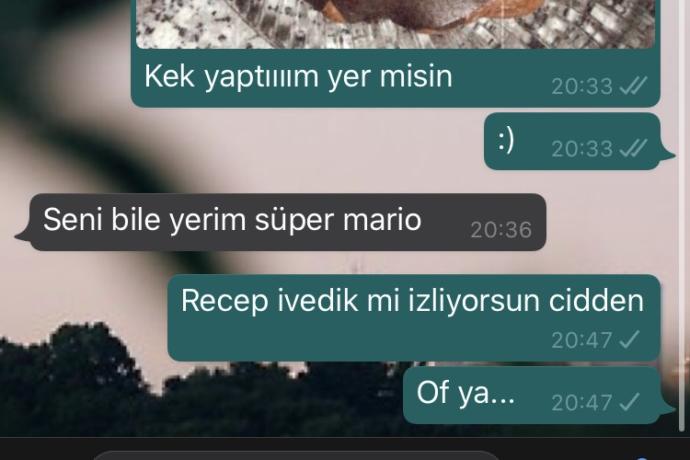 Flörtüm recep ivedik izliyor? İlişkimi keseyim mi?