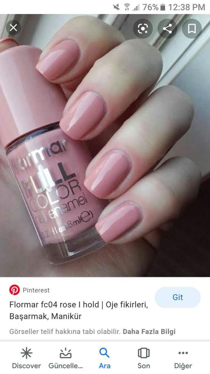 Bebe mavisi elbise ile bu oje gider mi kızlar?