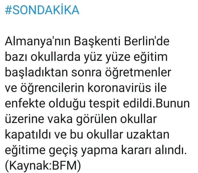 Sizce okullar bu yıl acılır mı?