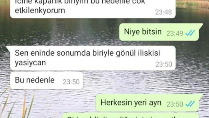 Telefonunuza son gelen mesaj nedir?