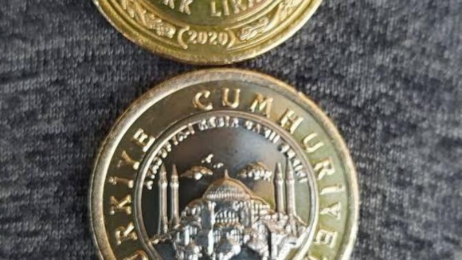 Ye basılan 1 TL yi gördünüz mü?