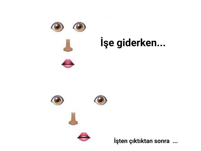 Işten çıkarken şu moda giren tek ben miyim 😂?