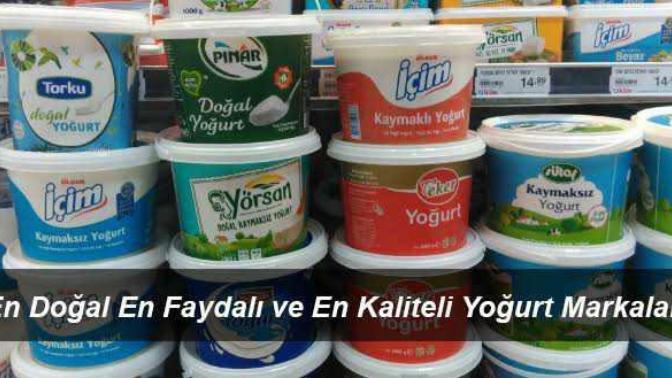 Severek tükettiğiniz yoğurt markası hangisi?