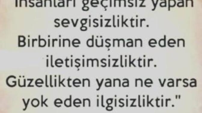 Tükenmiş sevgi diye birşey var mıdır?