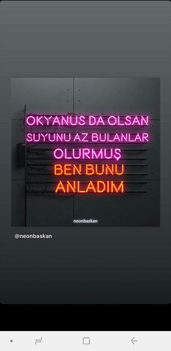 Yetinmeyi biliyor musunuz size verilenlerle?