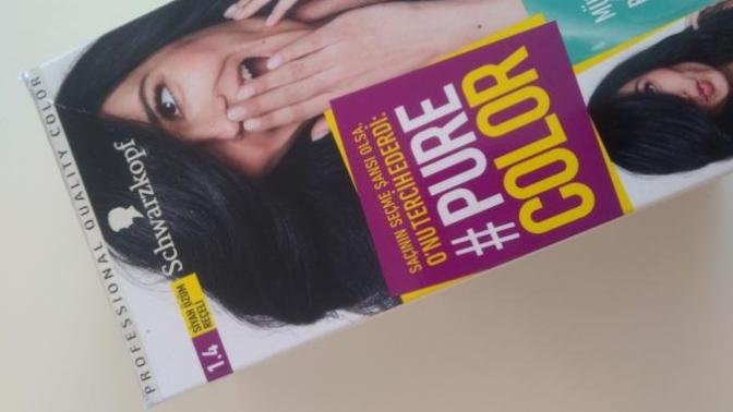 Kızlar saçımı ilk defa Schwarzkopf #PureColur siyah üzüm reçeli ile boyayacağım, bu renk saç boyası kullanan var mı?