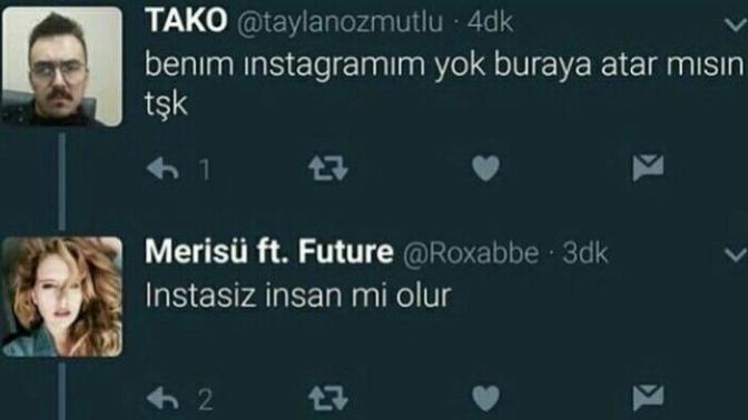 Instagram'ınız var mı?