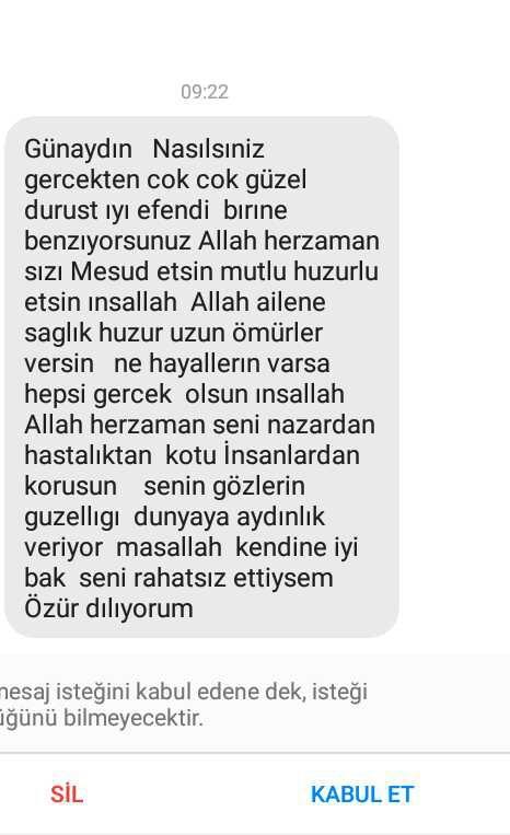 Sizce bu arkadaşın niyeti nedir?