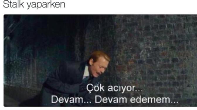 Stalklama konusunda iyi misiniz?