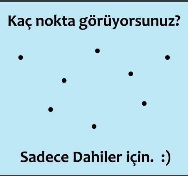 Sen bir dahi misin?