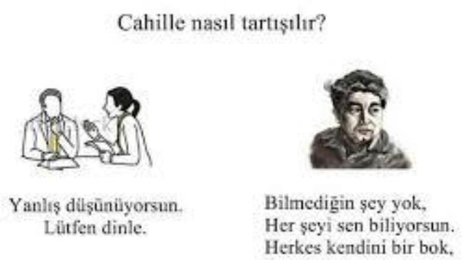 Cahille nasıl tartışılır?