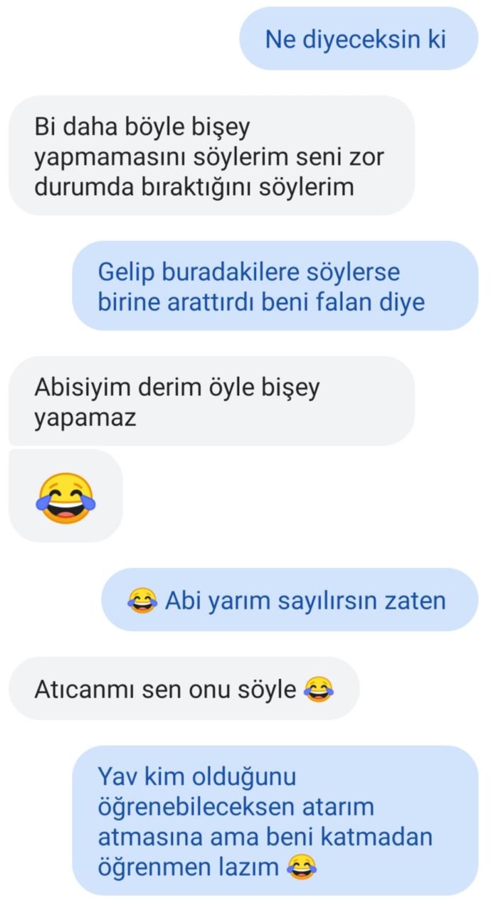 Sizce hoşlanıyor mu yoksa abimi tanıdığı için korumaya mı çalışıyor?